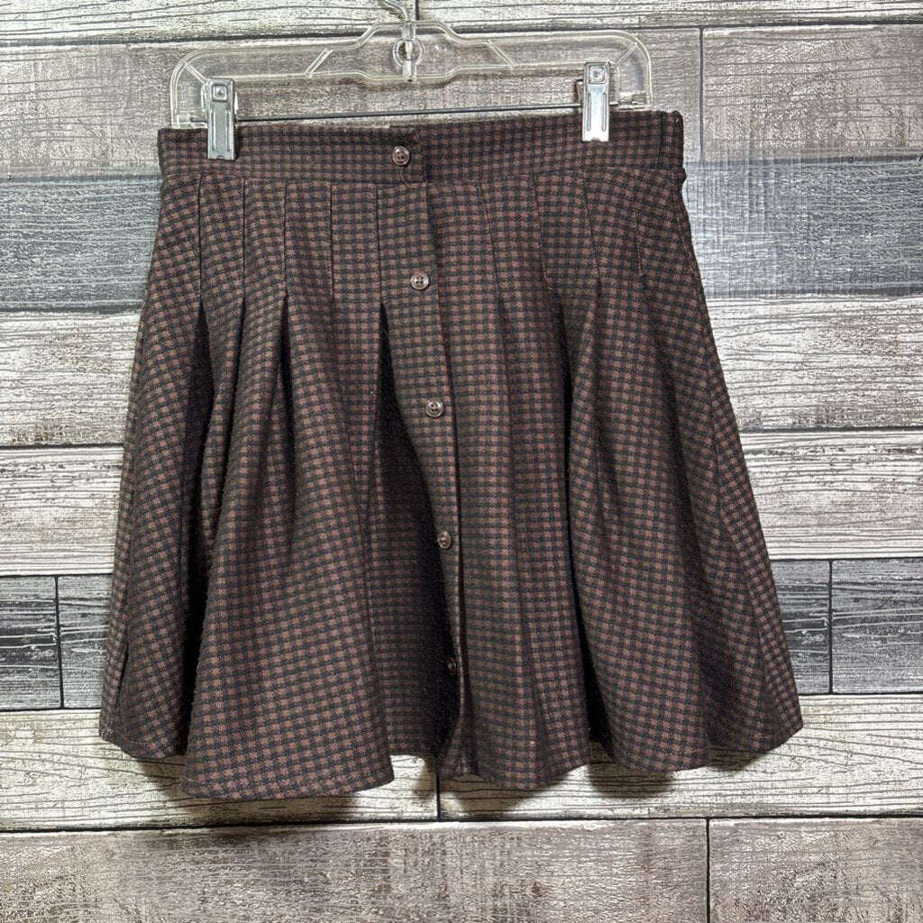 ZARA CHECKERED SKIRT 13/14