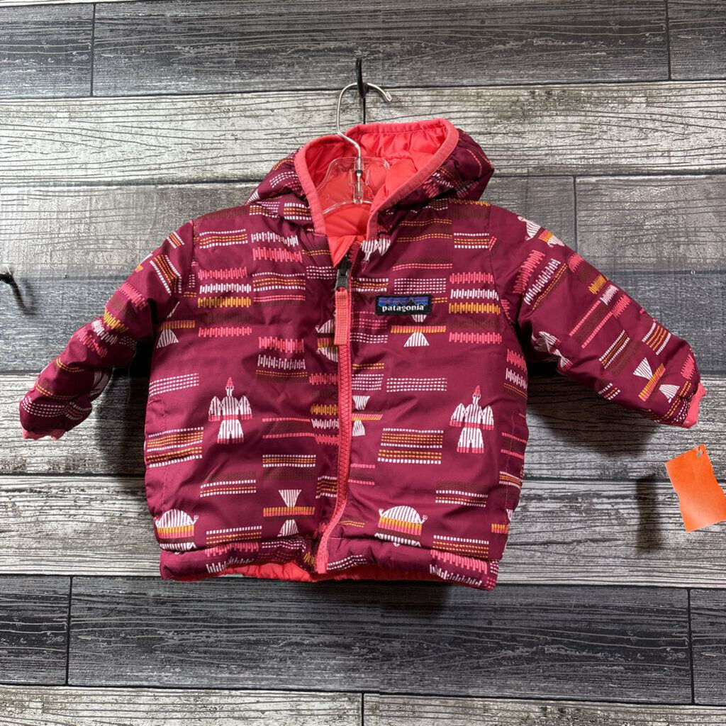 PATAGONIA REVERSIBLE HOODED DOWN SWEATER 3 MO