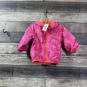 COLUMBIA KITTERWIBBIT WATER RESISTANT FLEECE LINED HOODED JACKET 3-6 MO