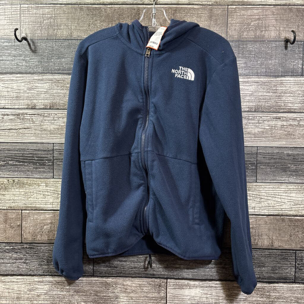 NORTH FACE HOODED FLEECE JACKET 12