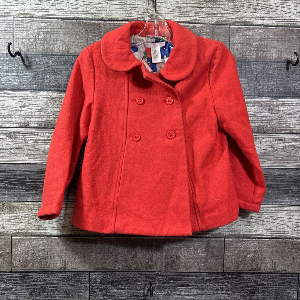 JANIE & JACK WOOL BLEND PEA COAT 6