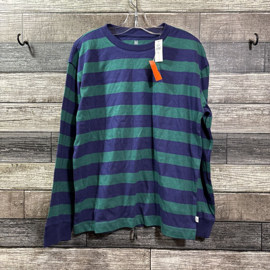 NWT GAP LS COTTON STRIPED T-SHIRT 10