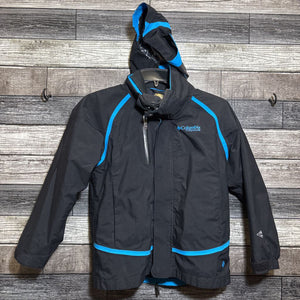 COLUMBIA OMNI TECH WATERPROOF RAIN JACKET 8