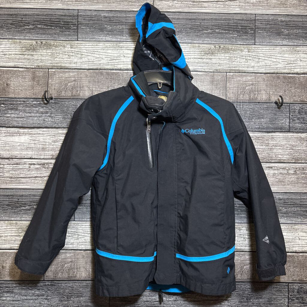 COLUMBIA OMNI TECH WATERPROOF RAIN JACKET 8
