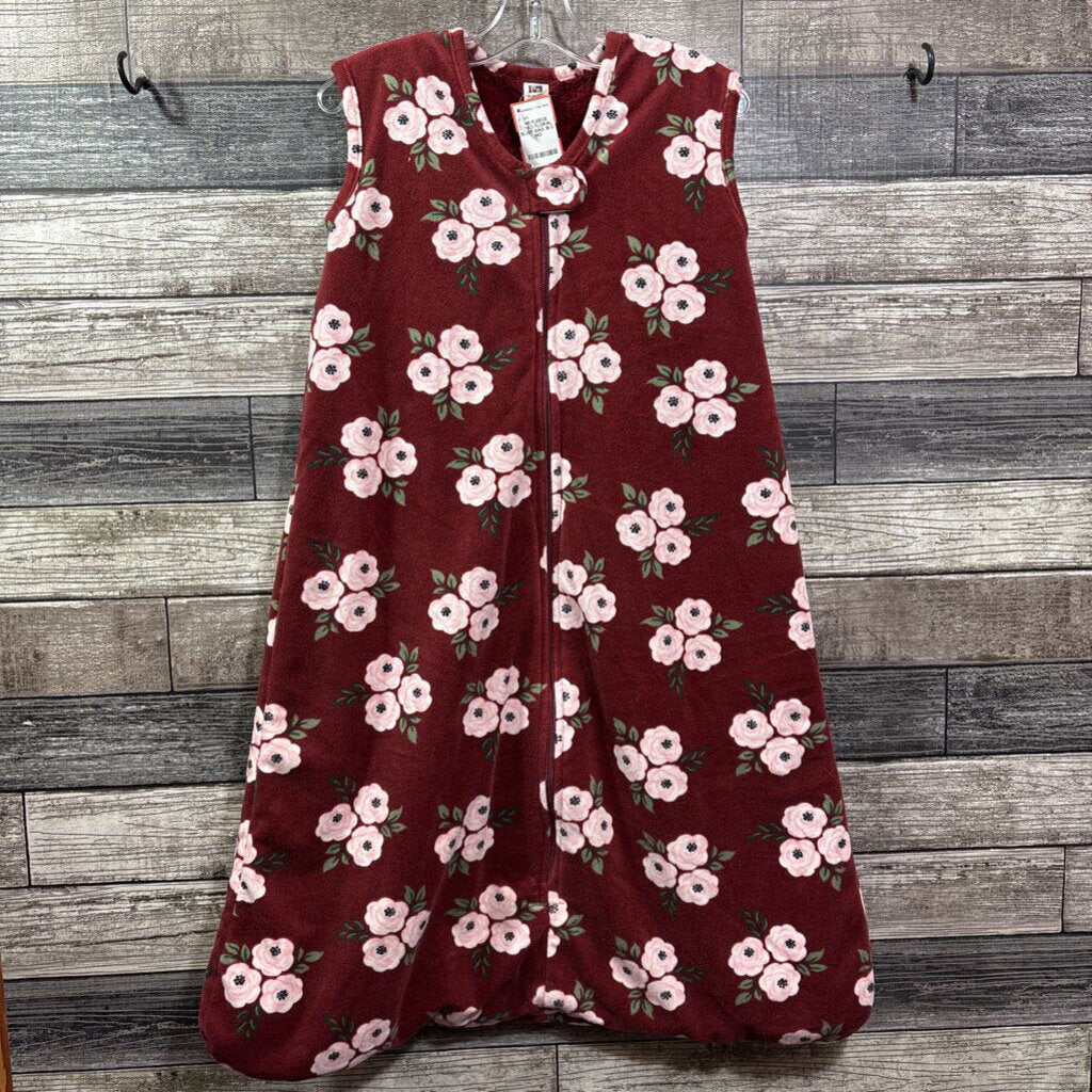 HB FLEECE LINED FLORAL SLEEP BAG 18-24 MO