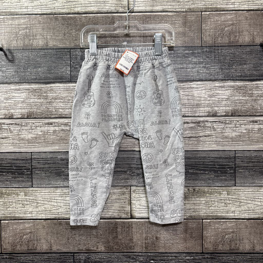 LITTLE CHIEFS OF HAWAII PRINTED PANTS 12-18 MO