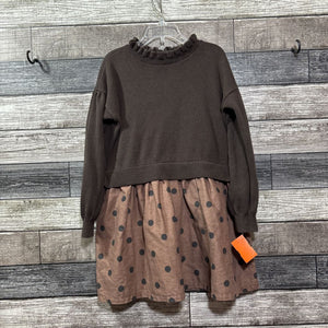 GAP SWEATER LINED COTTON SKIRT DRESS 6/7