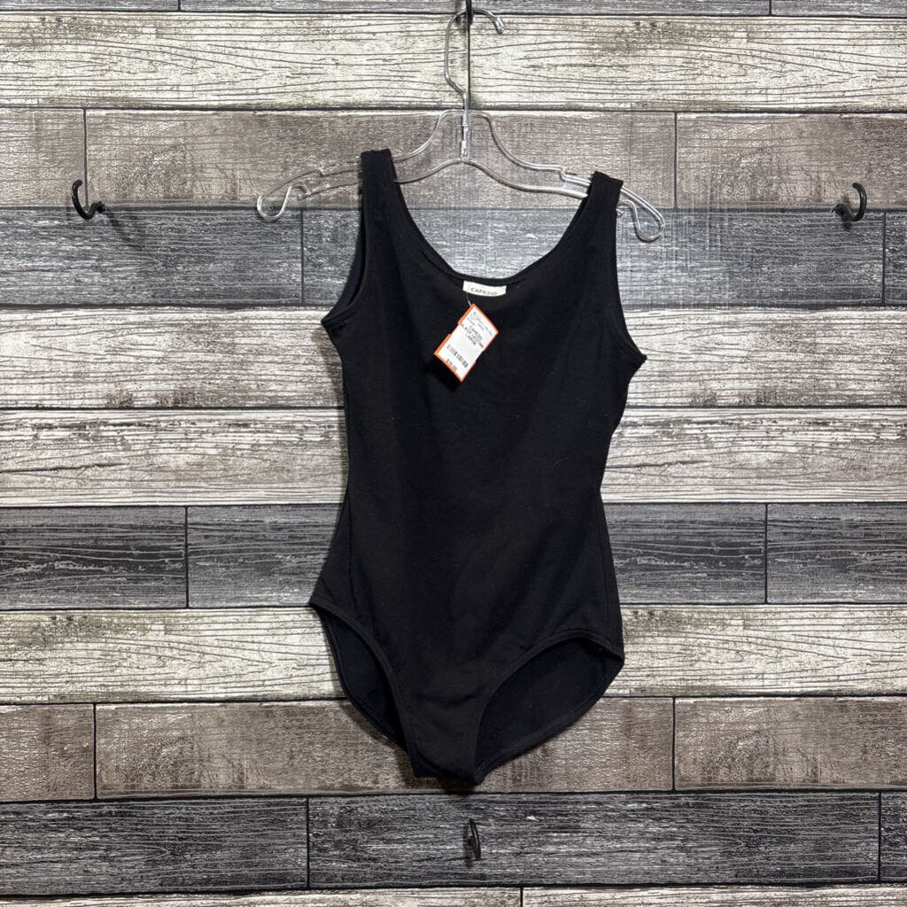 CAPEZIO BLACK LEOTARD LARGE