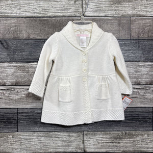 JANIE & JACK LONG CARDIGAN SWEATER 3-6 MO