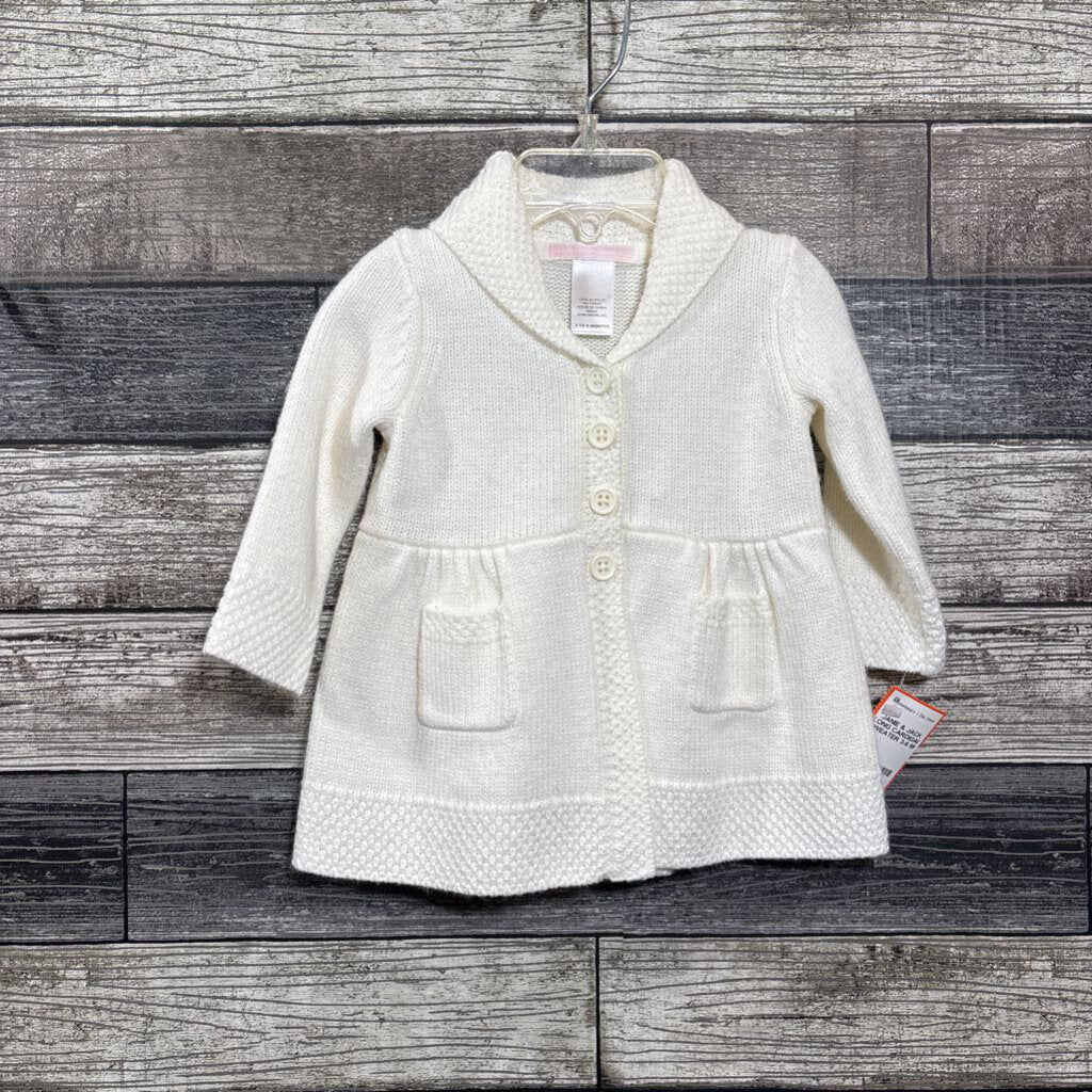 JANIE & JACK LONG CARDIGAN SWEATER 3-6 MO