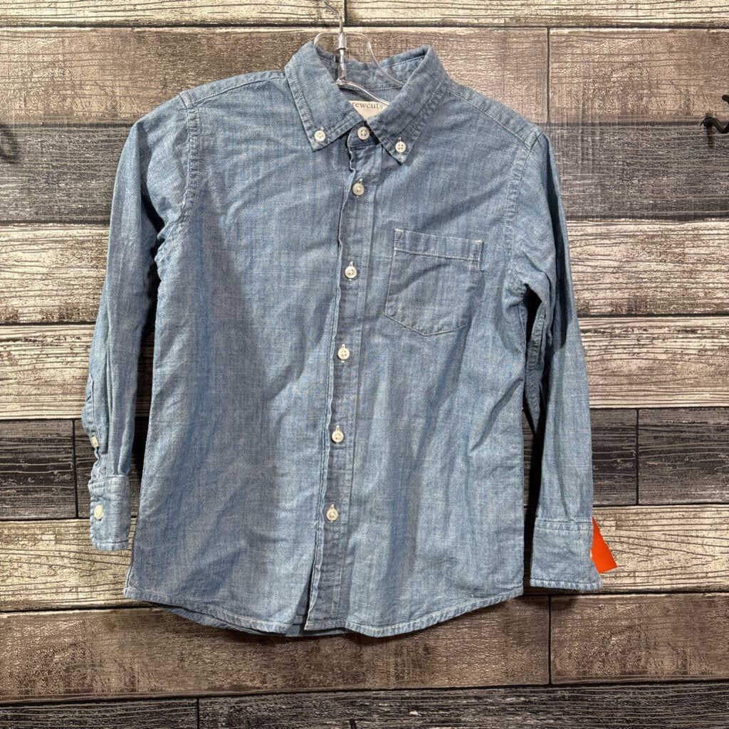 CREWCUTS LS BUTTON DOWN SHIRT 4/5
