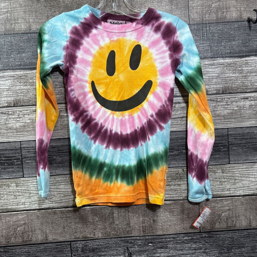 MOLO LS TIE DYE SMILEY FACE T-SHIRT 8 - RETAILS FOR $60