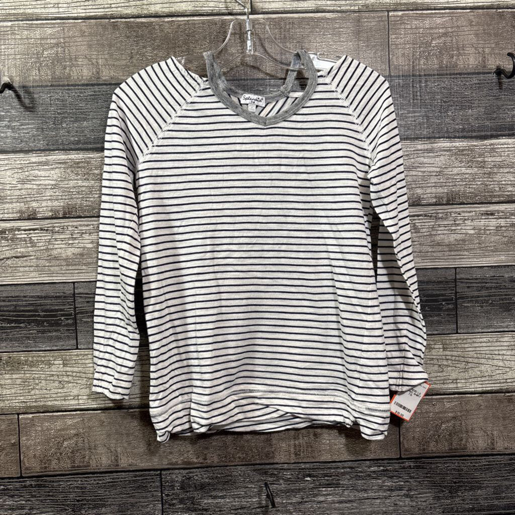 SPLENDID LS STRIPED SHIRT 7/8