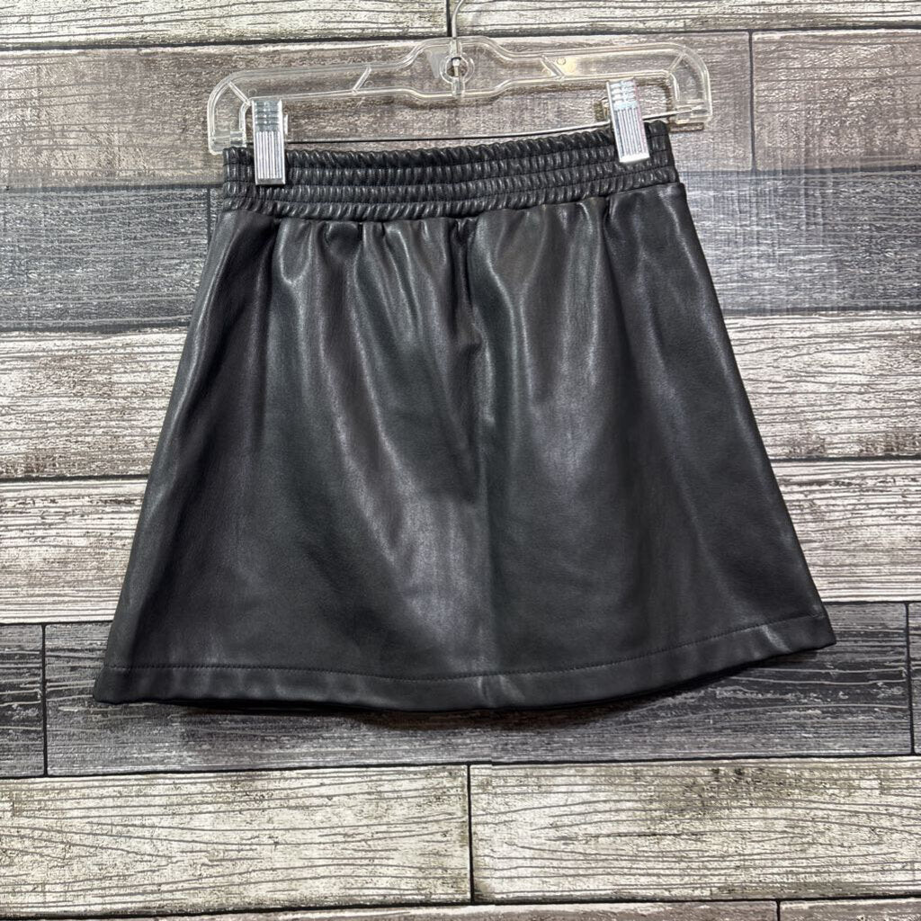 SPLENDID FAUX LEATHER SKIRT 7/8