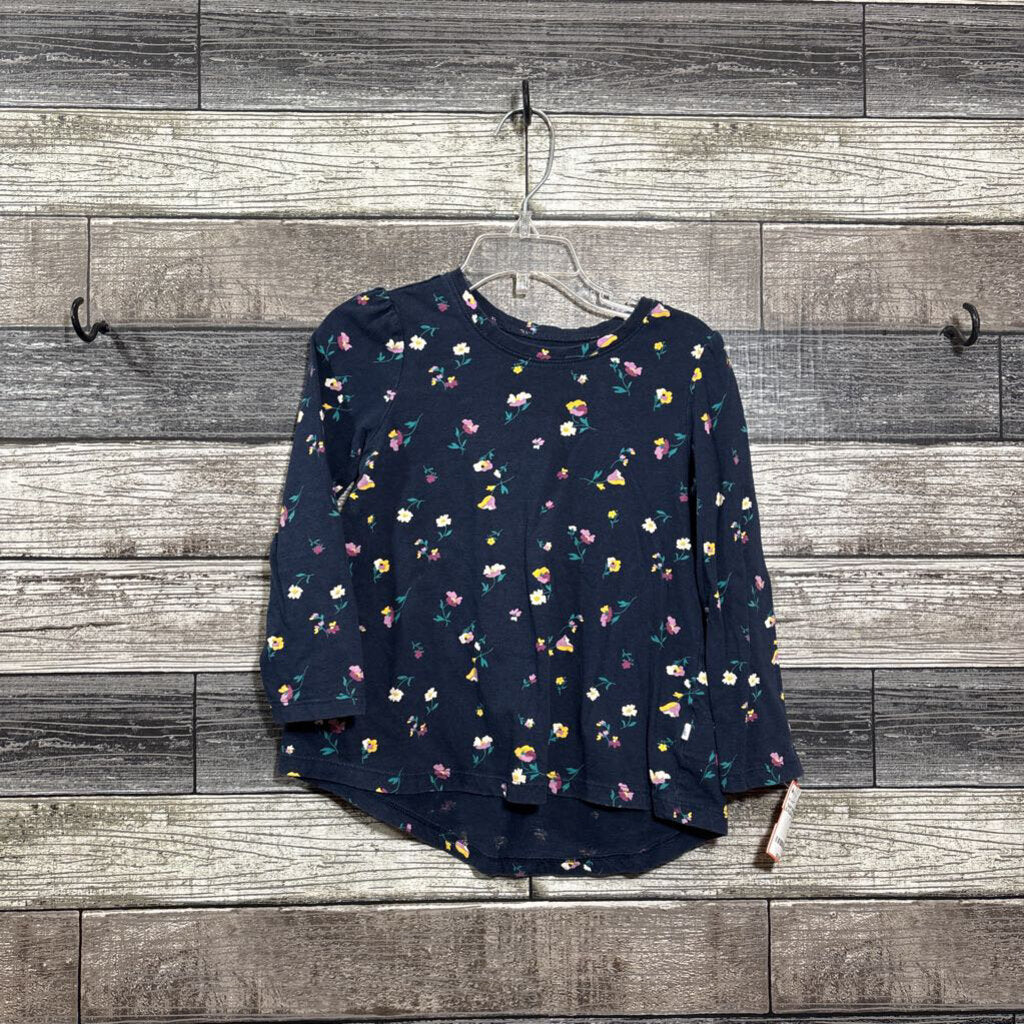 GAP ORGANIC LS FLORAL SHIRT 4