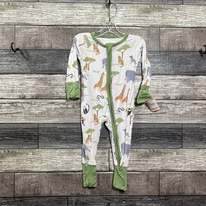 LITTLE SLEEPIES BAMBOO FOOTIE PJ 0-3 MO