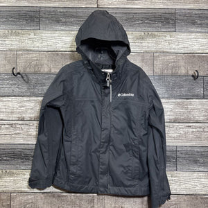 COLUMBIA OMNI-TECH WATERPROOF RAIN JACKET 4/5
