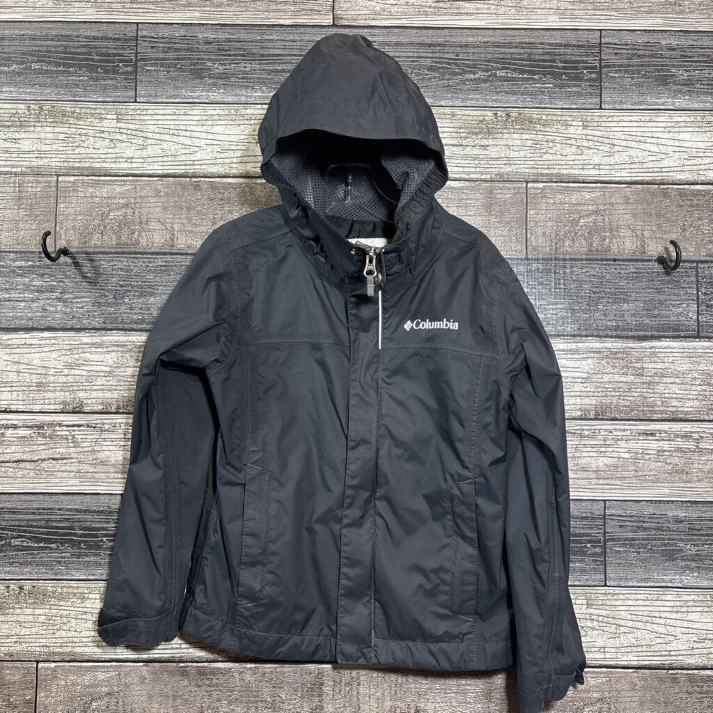 COLUMBIA OMNI-TECH WATERPROOF RAIN JACKET 4/5