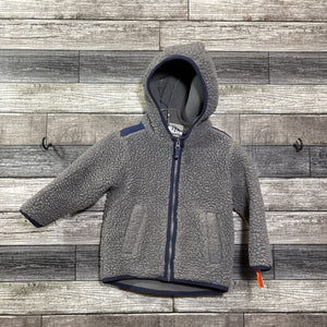 HANNA SHERPA HOODED FLEECE JACKET 90 / 3