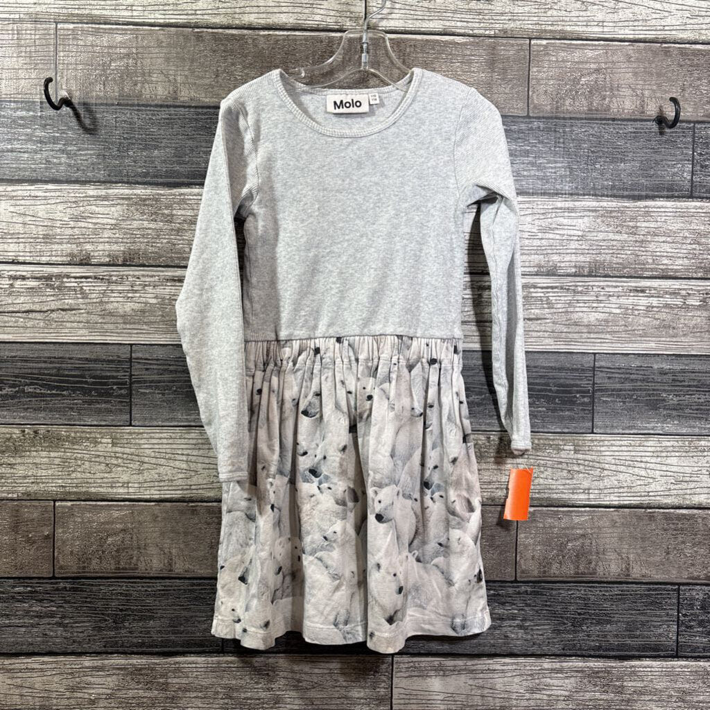 MOLO LS POLAR BEAR SKIRT DRESS 5/6