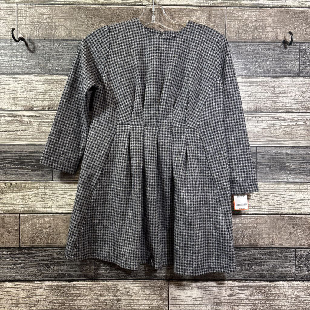 ZARA LS CHECKERED DRESS 6