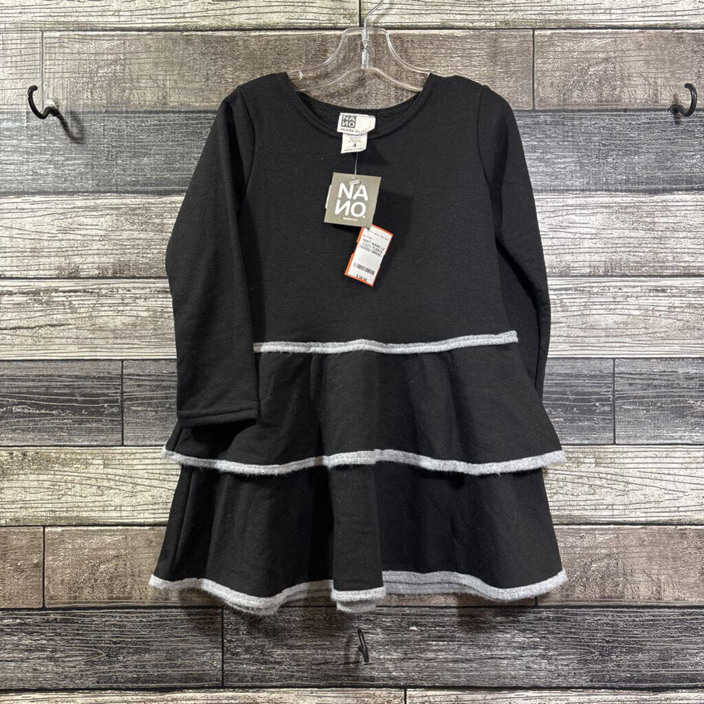 NWT NANO LS COZY FLEECE TIERED DRESS 4