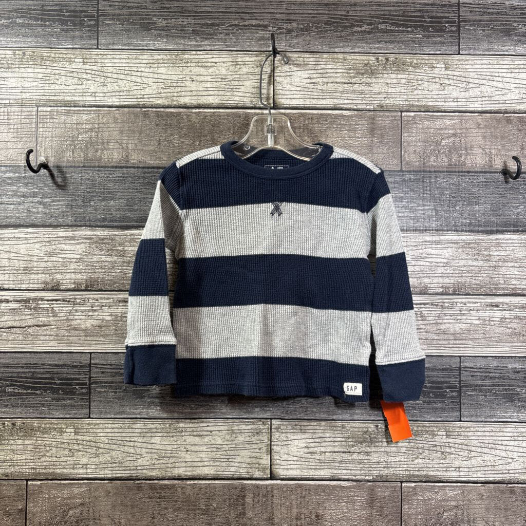 GAP LS WAFFLE STRIPED SHIRT 2