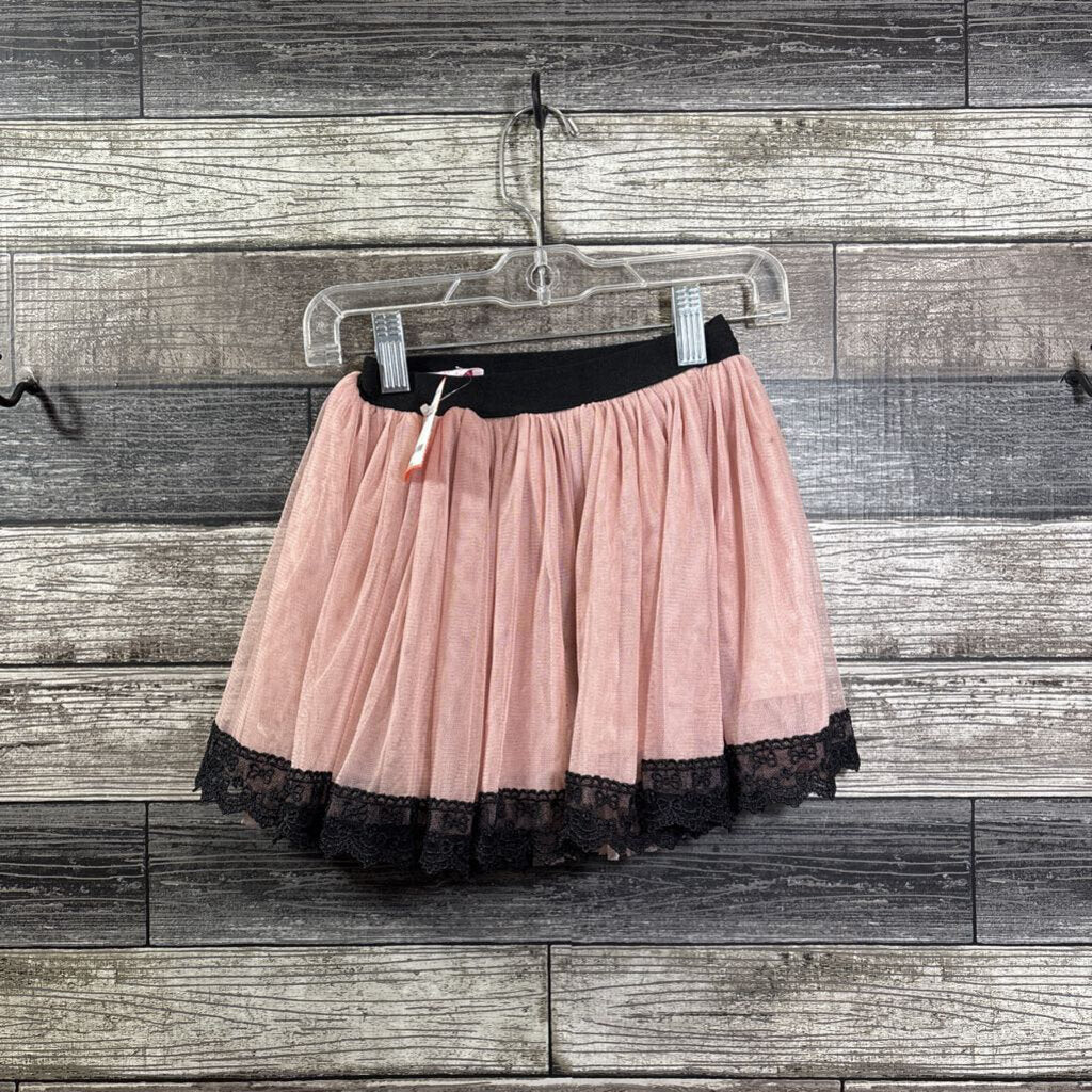 POPATU TULLE LACE TRIMMED SKIRT 4