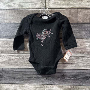 RABBIT SKINS LS BODSUIT 6 MO