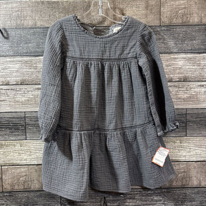 ZARA LS MUSLIN COTTON DRESS 3/4