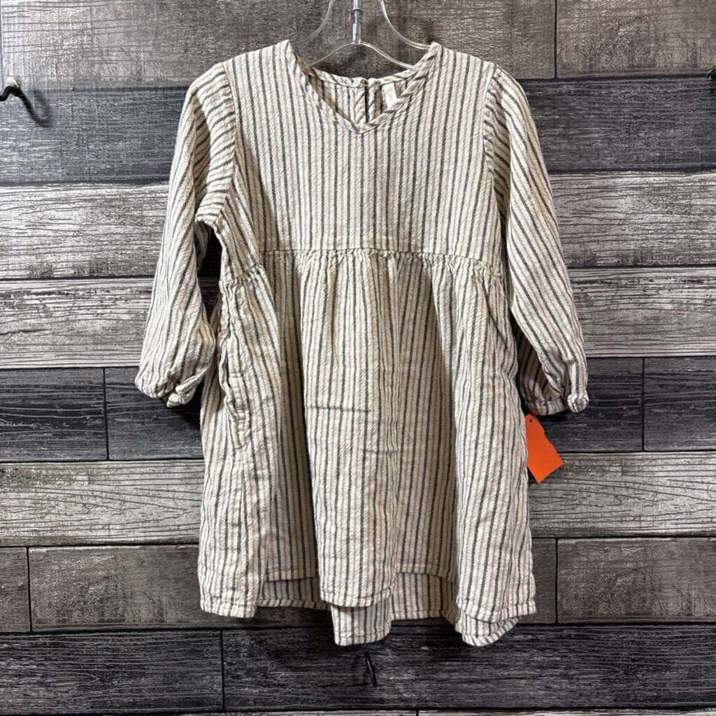 RYLEE + CRU LS STRIPED LINEN / RAYON DRESS 4/5