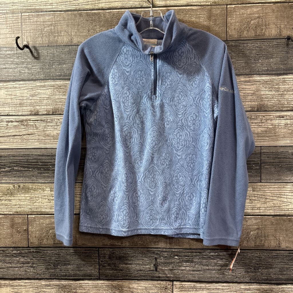 COLUMBIA 1/4 ZIP PULLOVER FLEECE 10/12