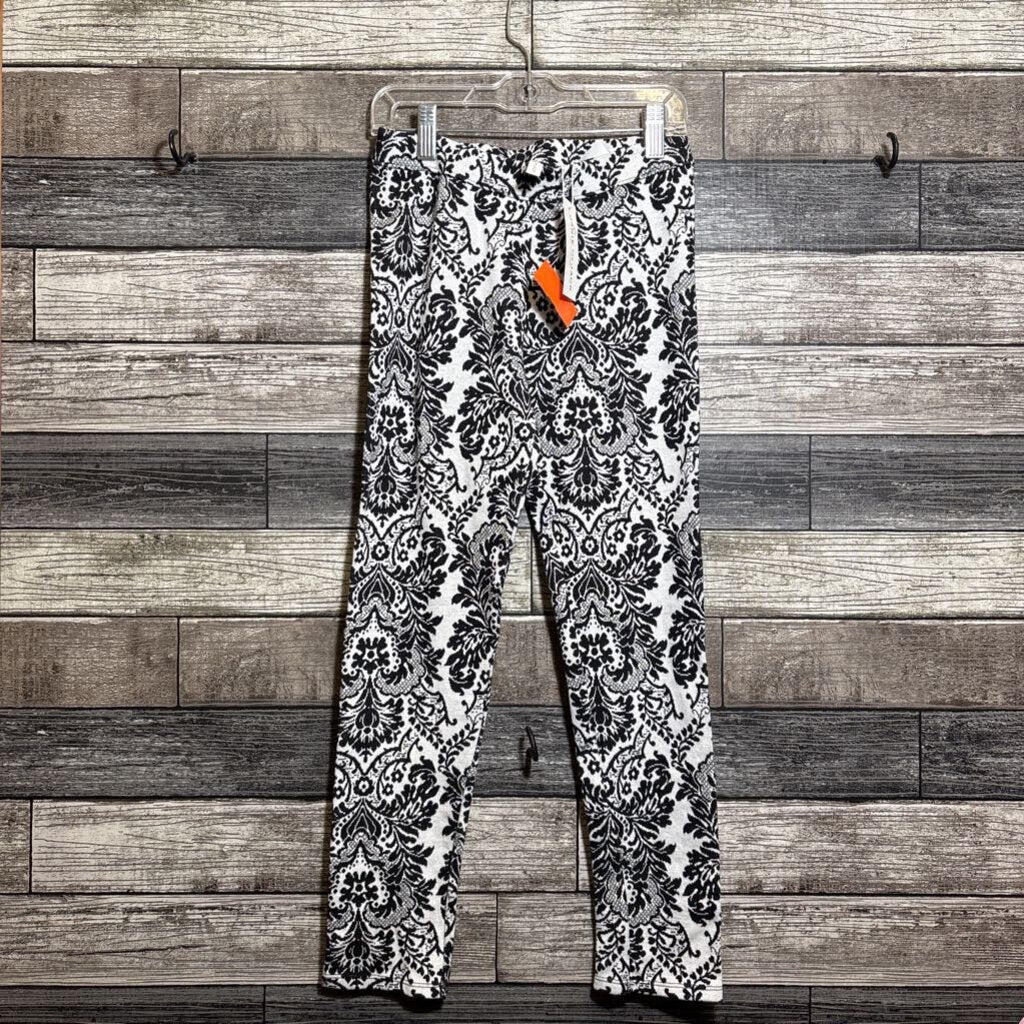 NWT JANIE & JACK B&W PRINTED LEGGING 10