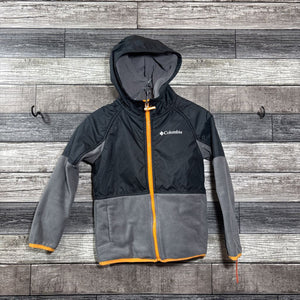 COLUMBIA OMNI HEAT MIXED MEDIA HOODED JACKET 6/7