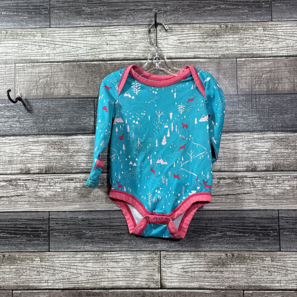 PATAGONIA CAPILENE BASELAYER LS BODYSUIT 3-6 MO