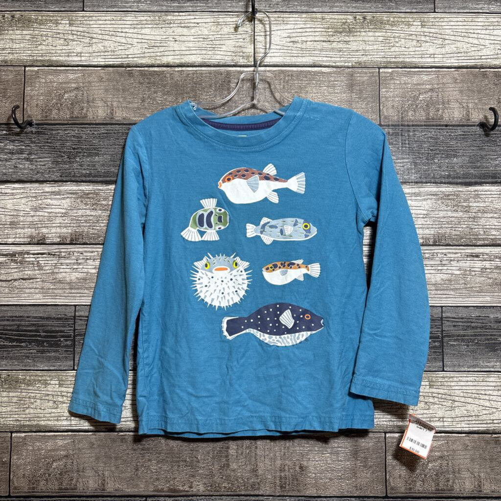 TEA LS COTTON GRAPHIC T-SHIRT 7