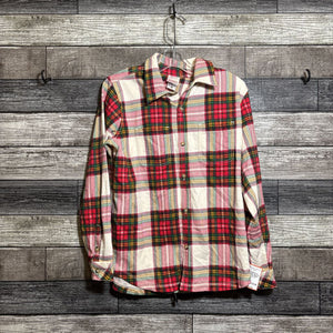 HANNA LS FLANNEL BUTTON DOWN SHIRT 130 / 8