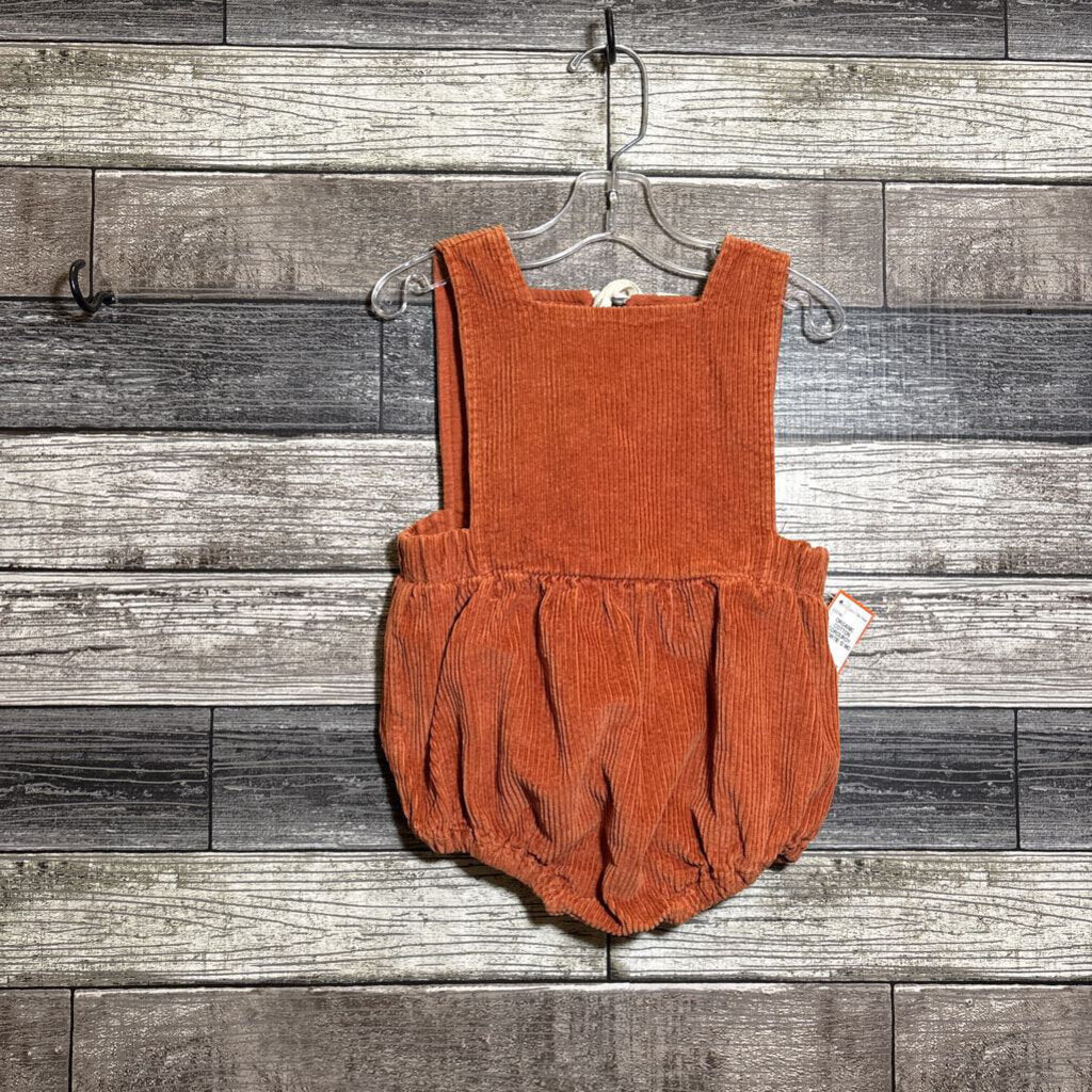 ORGANIC COTTON CORDUROY SHORTIE 12 MO