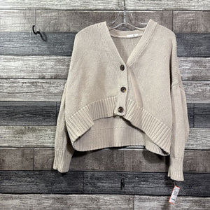 GAP CABLE KNIT BOXY CROPPED CARDIGAN 8
