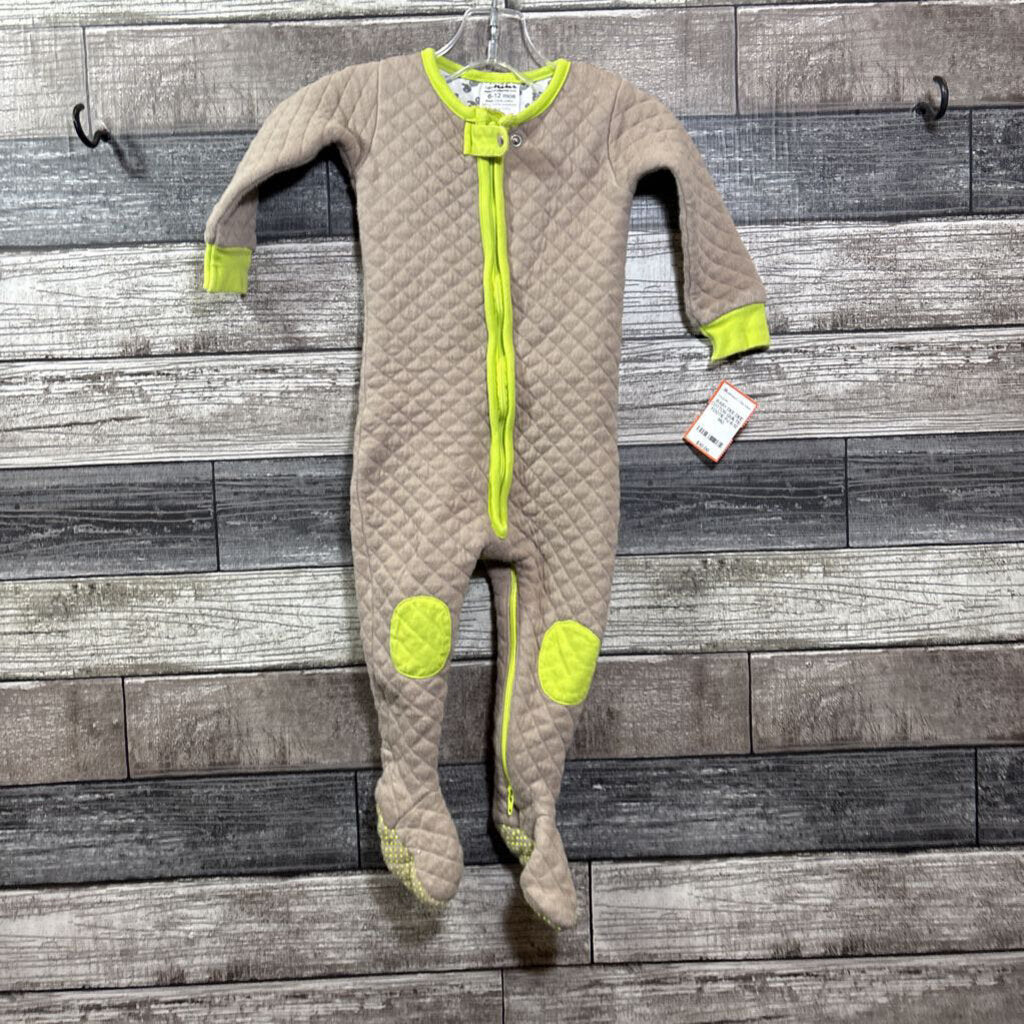BABY DEE DEE COTTON QUILTED FOOTIE PJ 6-12 MO