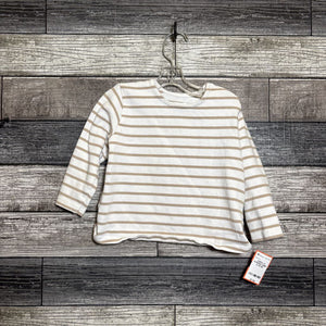 ZARA LS STRIPED SHIRT 12-18 MO