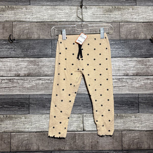 ZARA DOTTED RIBBED LEGGING 3/4
