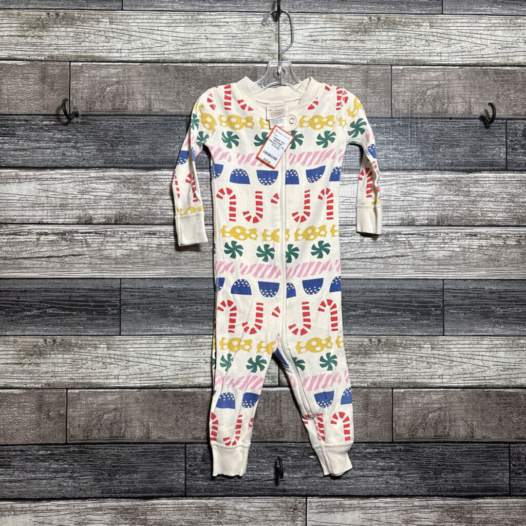 HANNA 1PC ORGANIC HOLIDAY PJ 75 / 12-18 MO