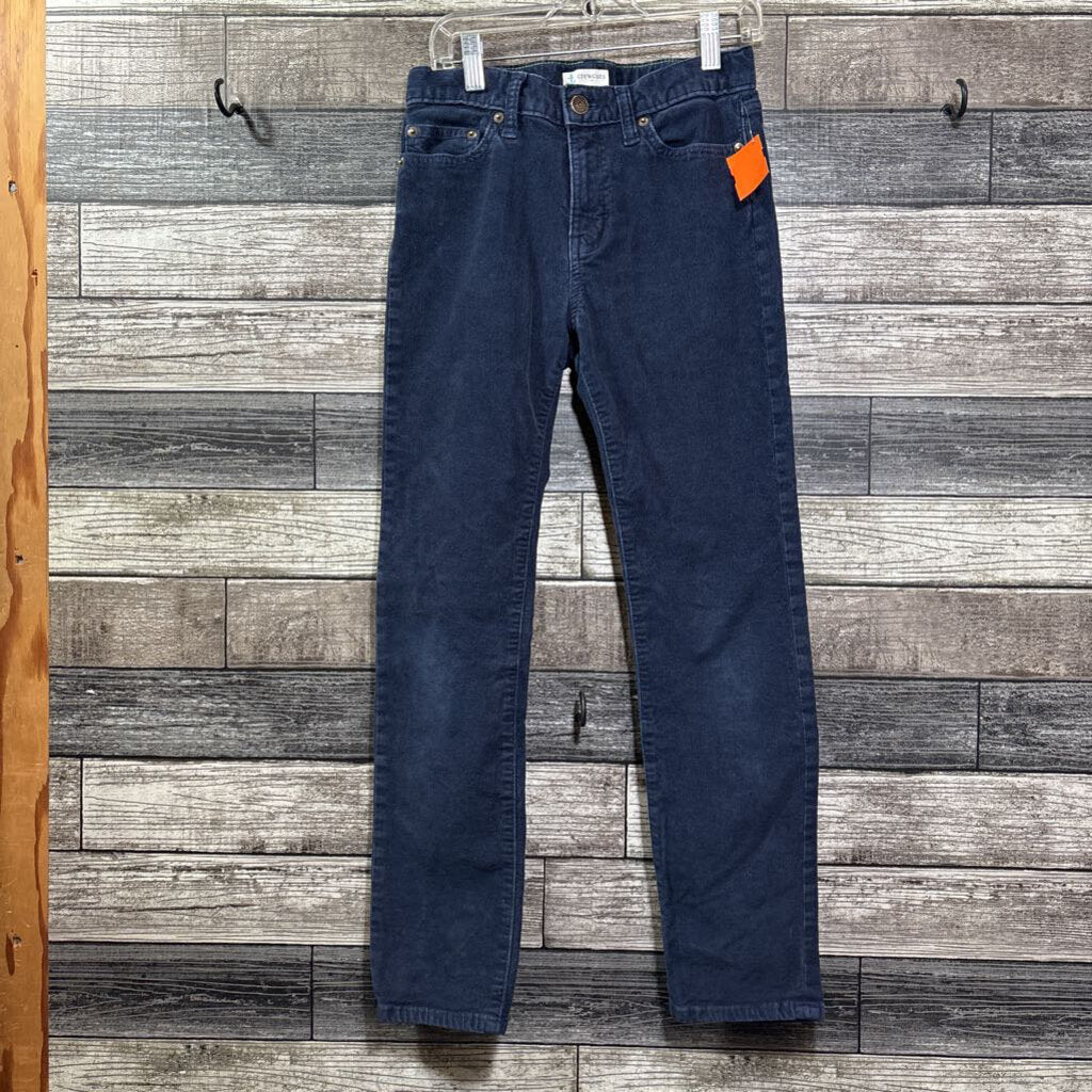 CREWCUTS BLACK CORDUROY PANTS 10