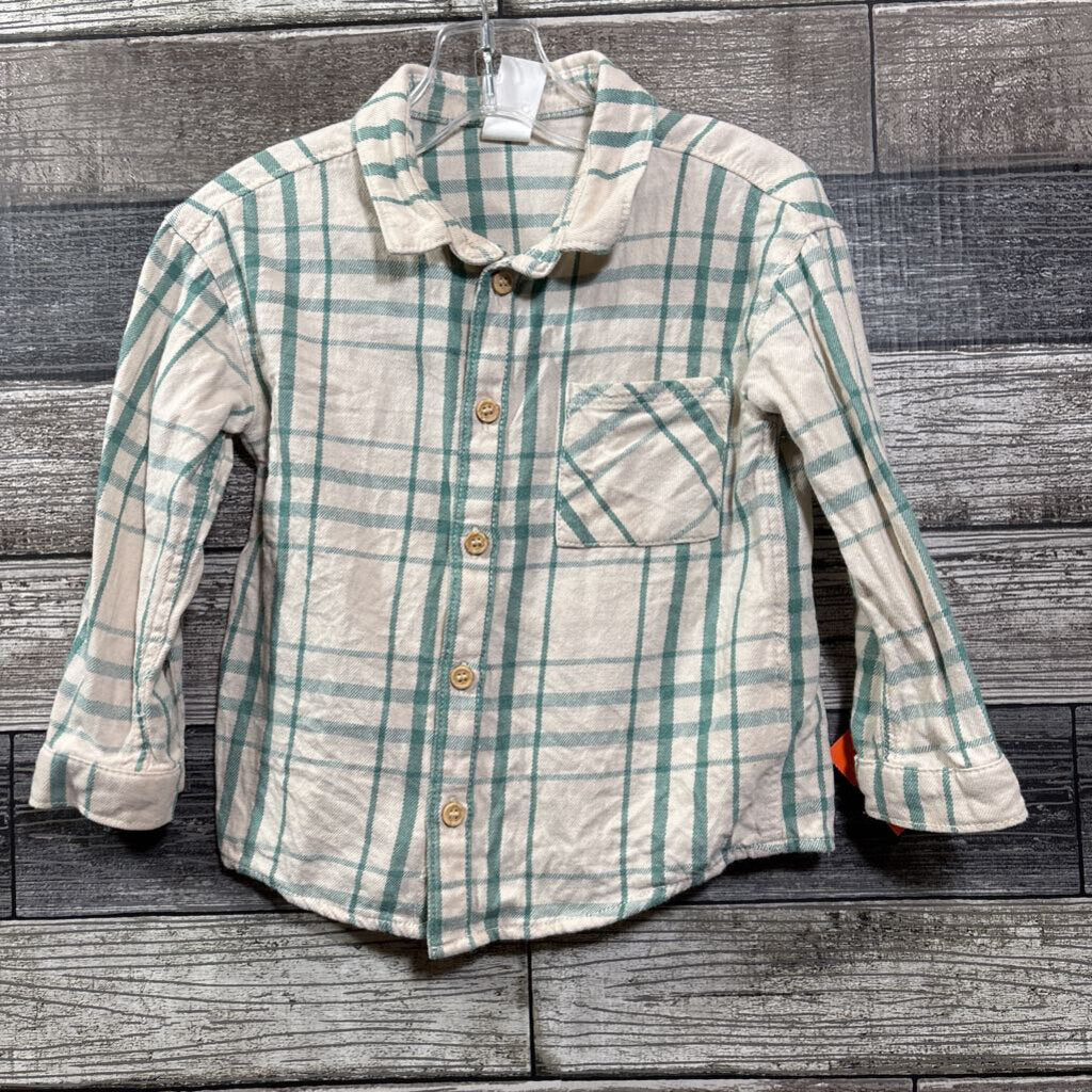 H&M FLANNEL BUTTON DOWN SHIRT 2