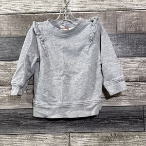 HANNA RUFFLE SHOULDER SWEATSHIRT 80 / 18-24 MO