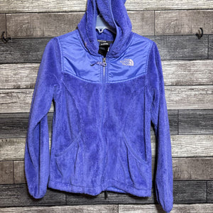 NORTH FACE HOODED OSO FUZZY FLEECE JACKET 12