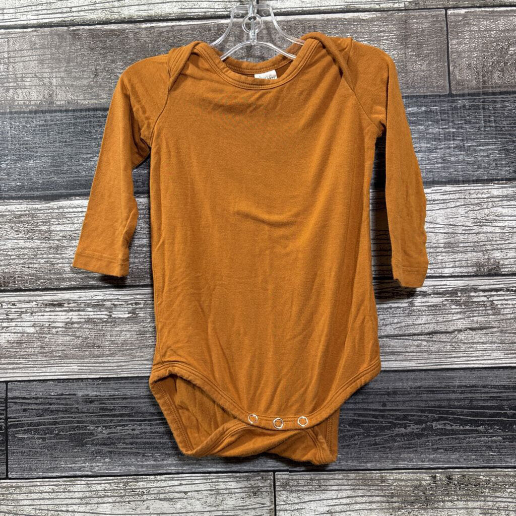 KATE QUINN LS BAMBOO BODYSUIT 3-6 MO