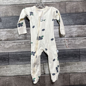 MOTHER'S PROMISE ZIP FOOTIE PJ 3-6 MO