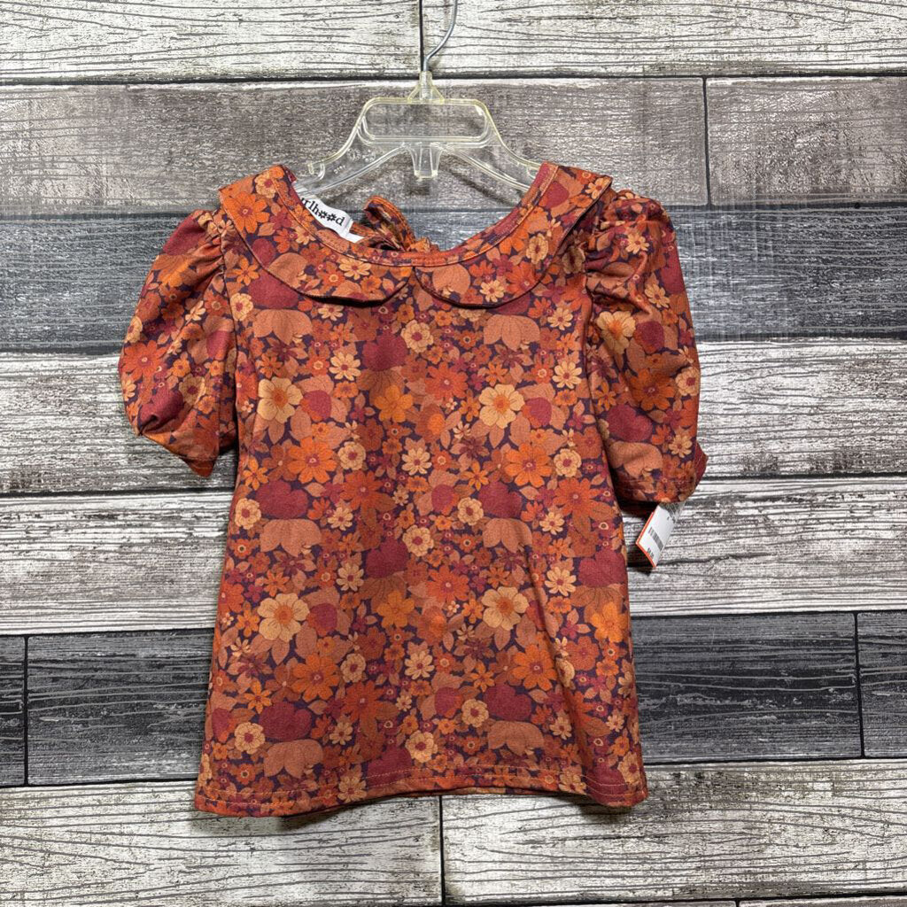 GIRLHOOD SS FLORAL COLLARED SHIRT 4